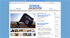 Desktop Screenshot of opinionarlington.com